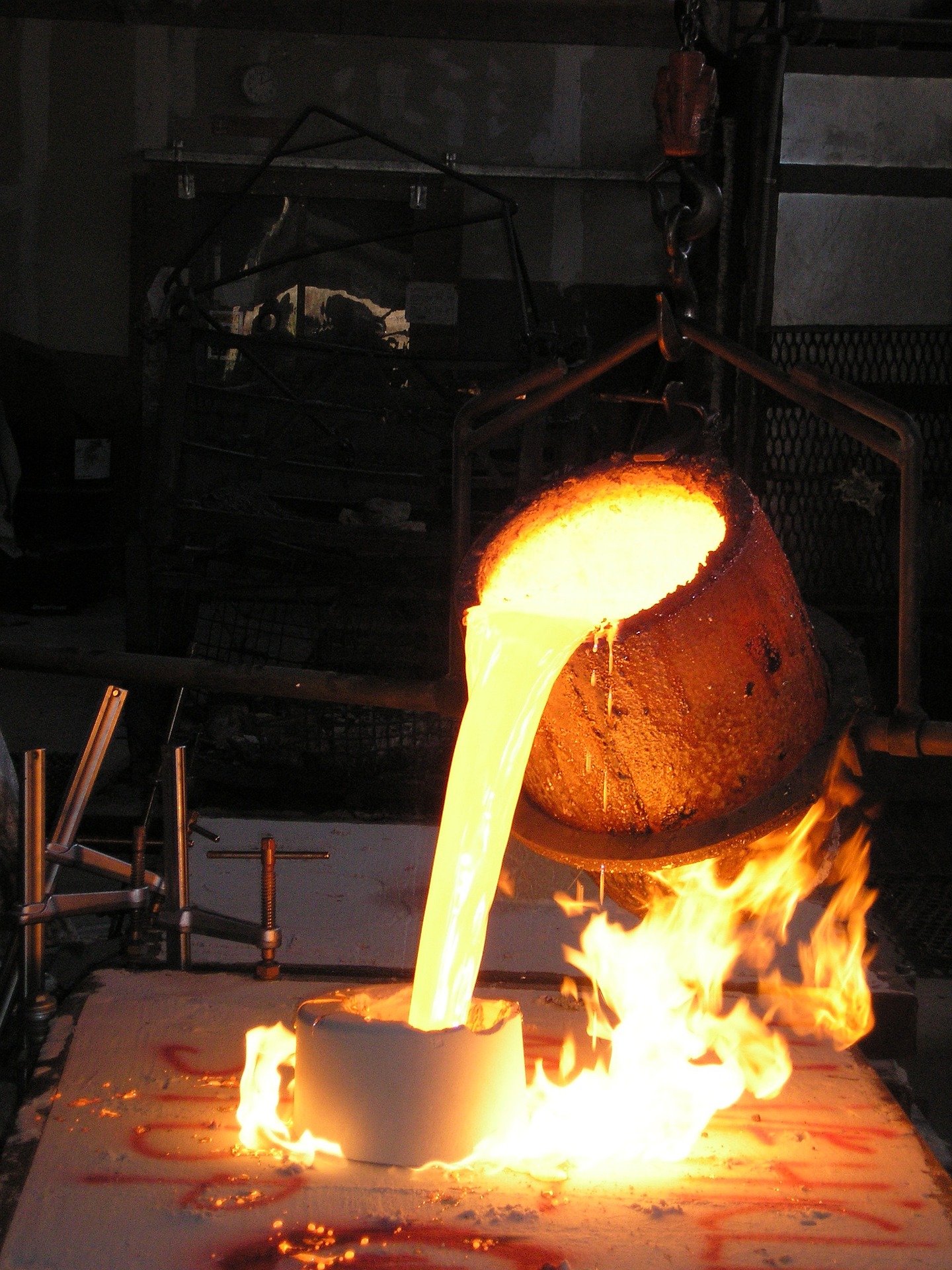 sand-casting sand-casting