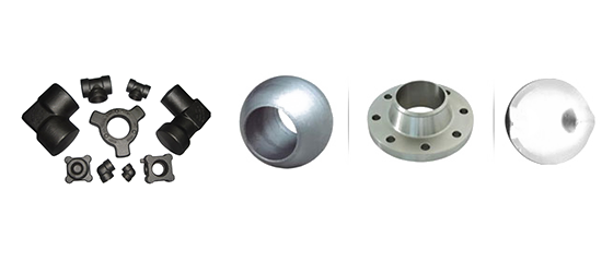 "Batch of carbon steel forged parts produced for mechanical assemblies"
