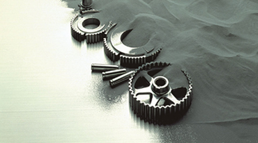 Complex geometry powder metal part manufactured using precision dies