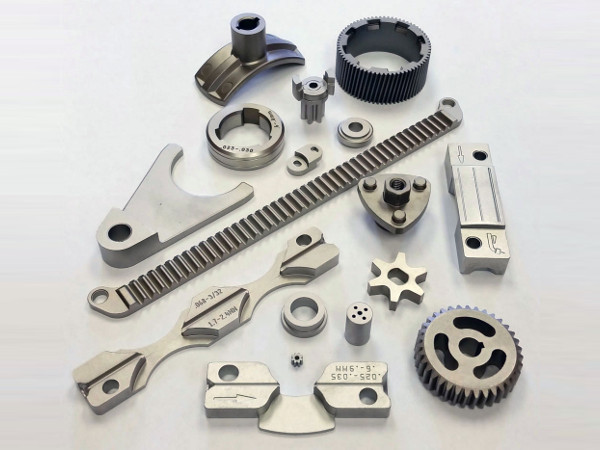 Precision sintered mechanical component manufactured using advanced powder metallurgy