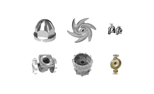Precision-machined stainless steel pump impeller for industrial use