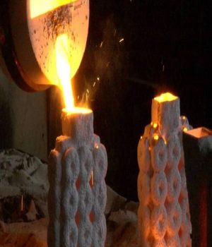 invesment-casting-pi1 Investment casting shell drying before molten metal pouring